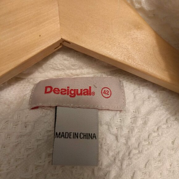 Gorgeous Desigual Whte Jacket CHAMALEON - Picture 4 of 12